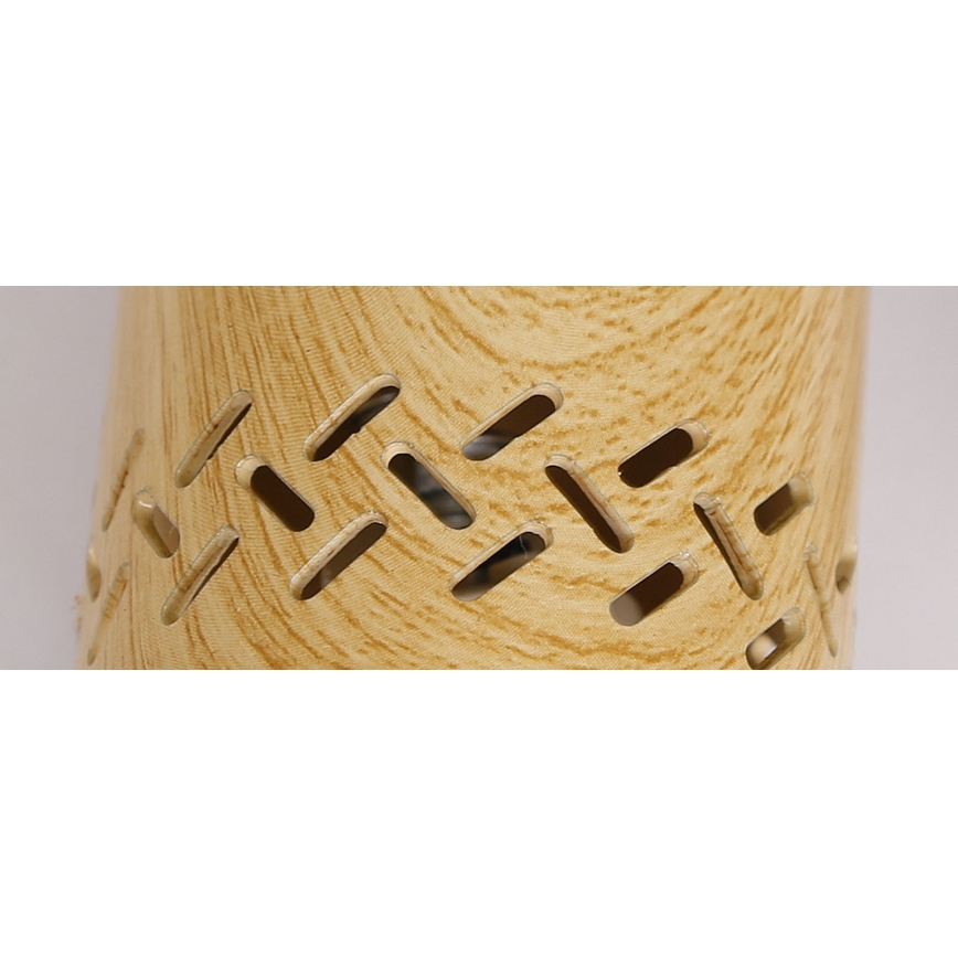 Lampadario su filo TUBO 3xGU10/25W/230V legno