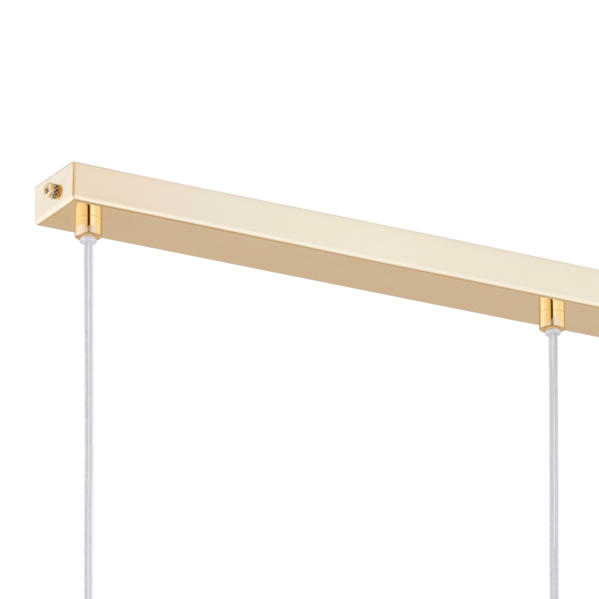 Lampadario su filo VOLDA 3xE27/60W/230V ottone