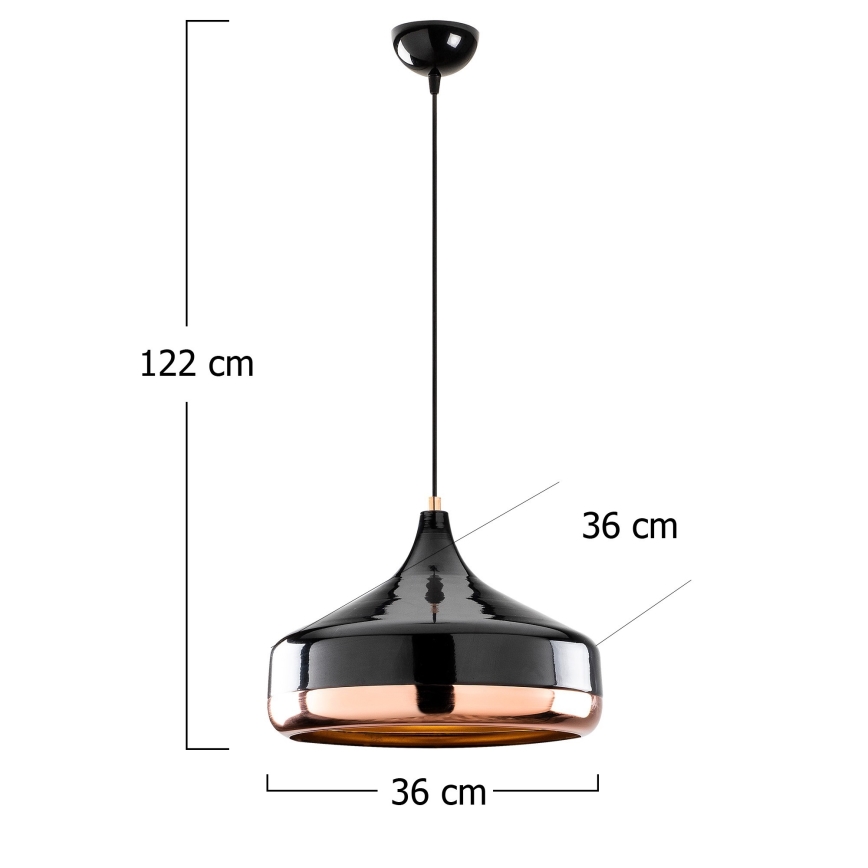 Lampadario su filo YILDO 1xE27/40W/230V