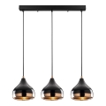 Lampadario su filo YILDO 3xE27/40W/230V