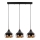 Lampadario su filo YILDO 3xE27/40W/230V