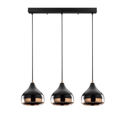 Lampadario su filo YILDO 3xE27/40W/230V