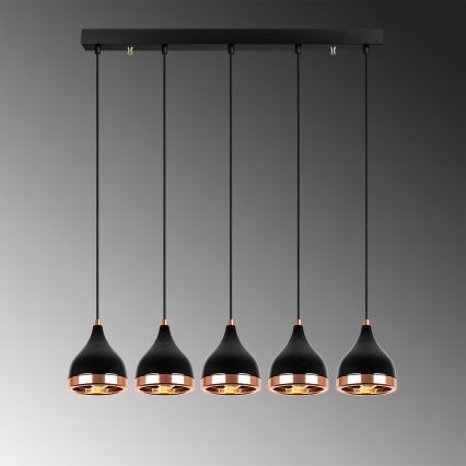 Lampadario su filo YILDO 5xE27/40W/230V