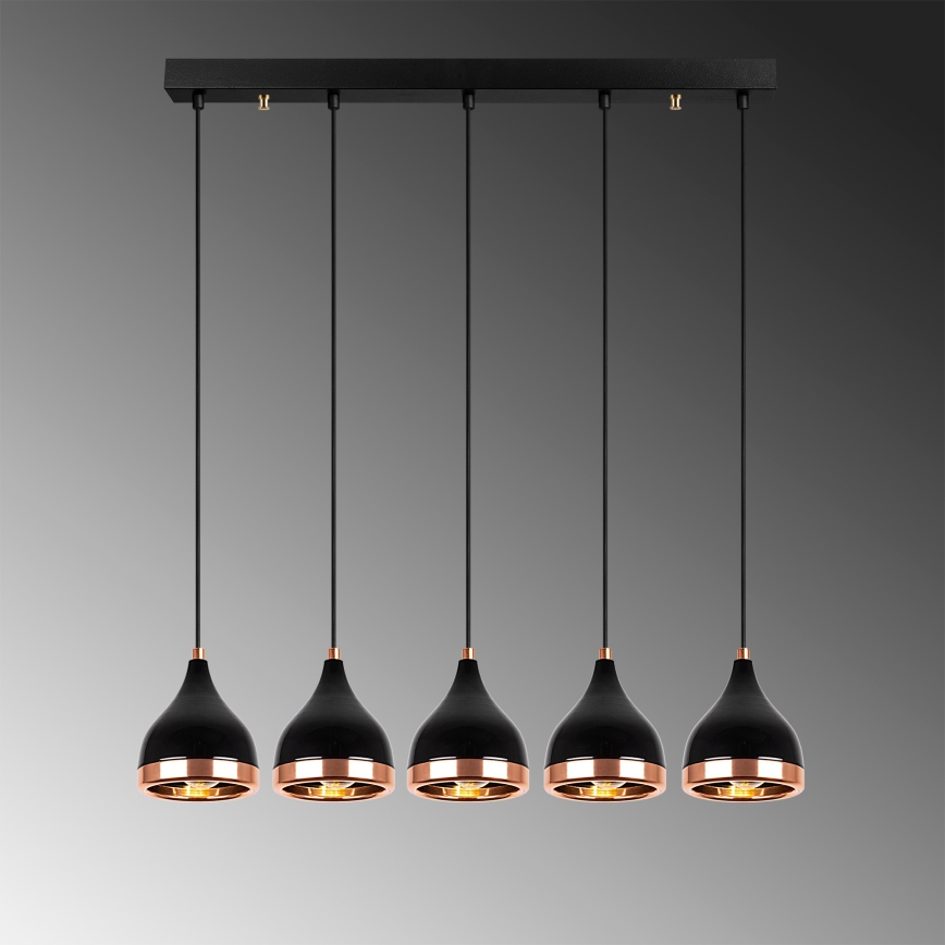 Lampadario su filo YILDO 5xE27/40W/230V