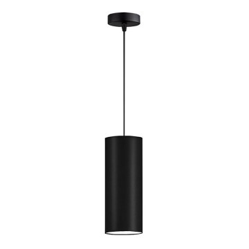 Lampadario su filo ZIK 1xE27/40W/230V d. 10 cm nero