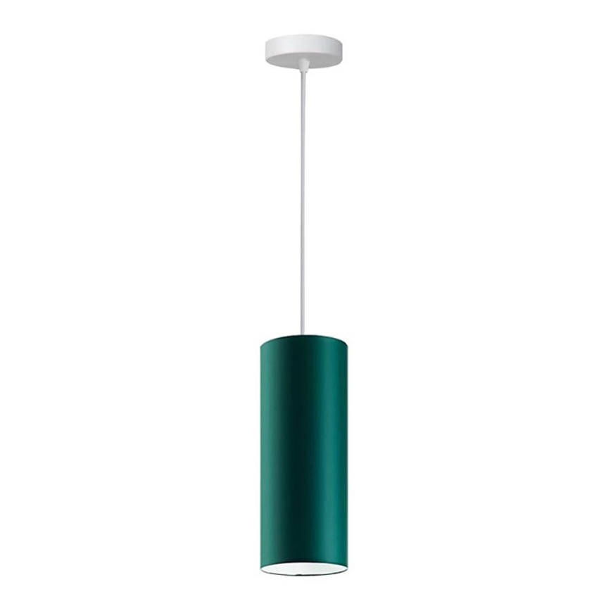 Lampadario su filo ZIK 1xE27/40W/230V verde