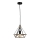 Lampadario su fune BROXTON 1xE27/20W/230V