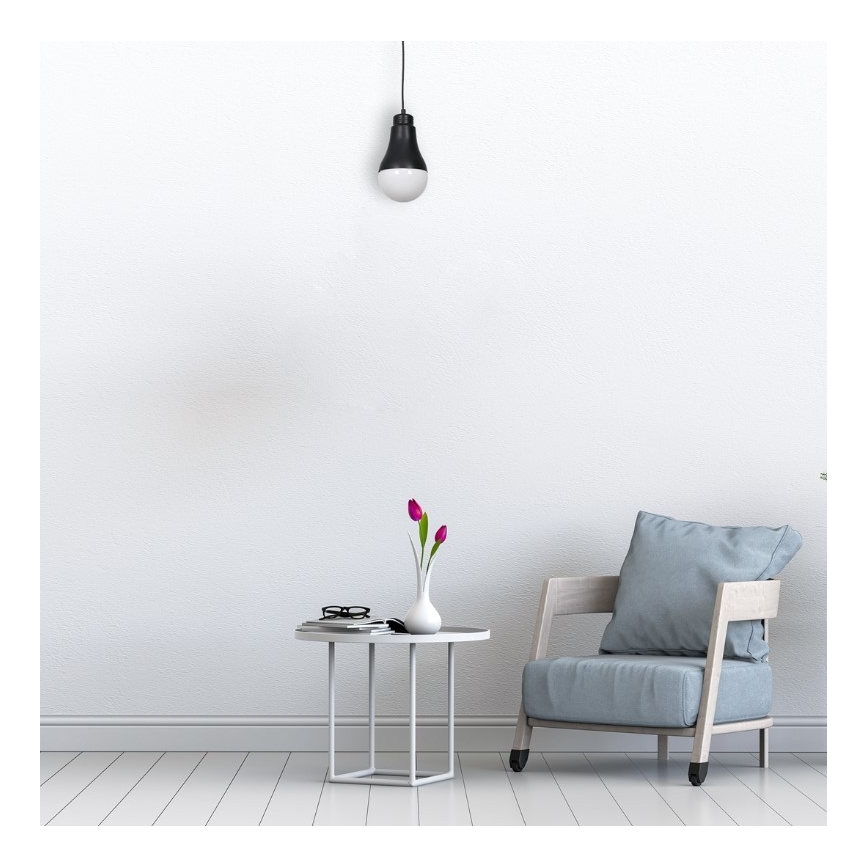 Lampadario su fune HELIOS 1xE14/40W/230V