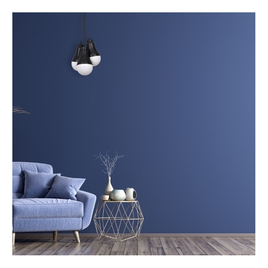Lampadario su fune HELIOS 3xE14/40W/230V