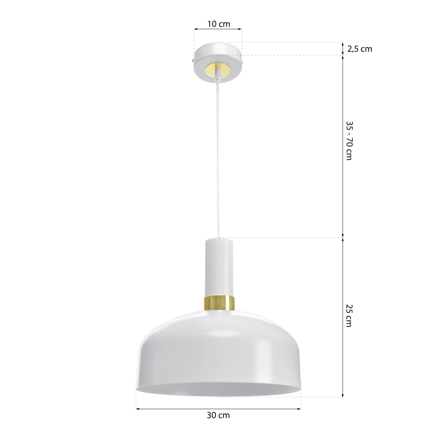 Lampadario su fune MALMO 1xE27/60W/230V