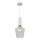 Lampadario su fune ROMA WHITE 1xE27/60W/230V