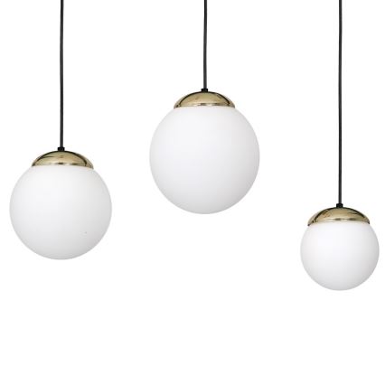 Lampadario su fune SPARTA 3xE14/40W/230V