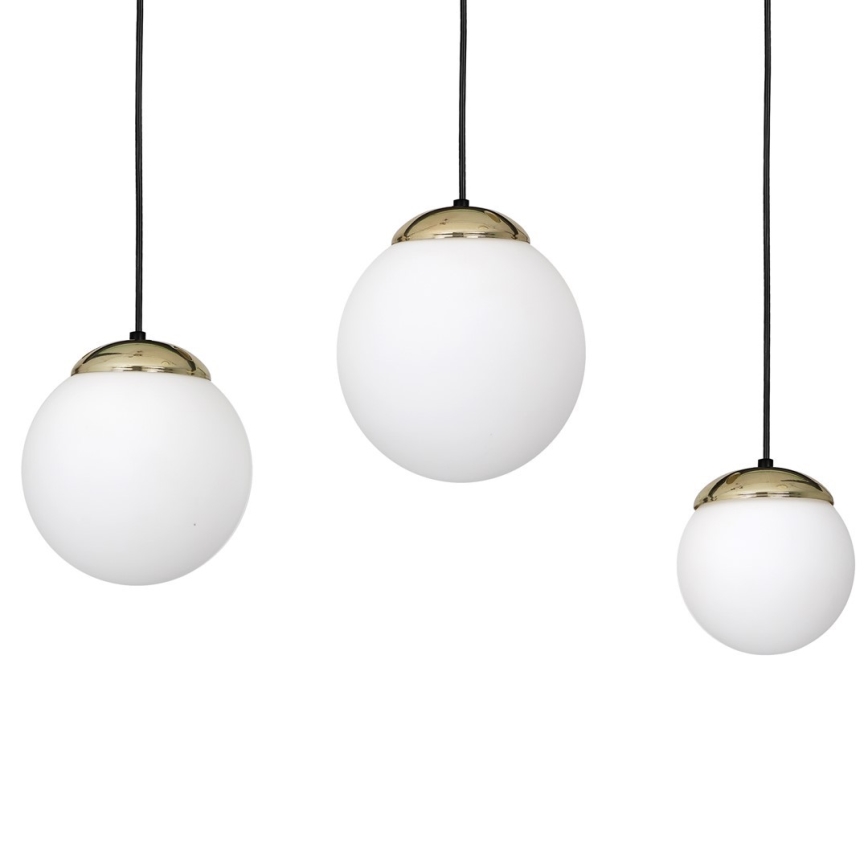 Lampadario su fune SPARTA 3xE14/40W/230V