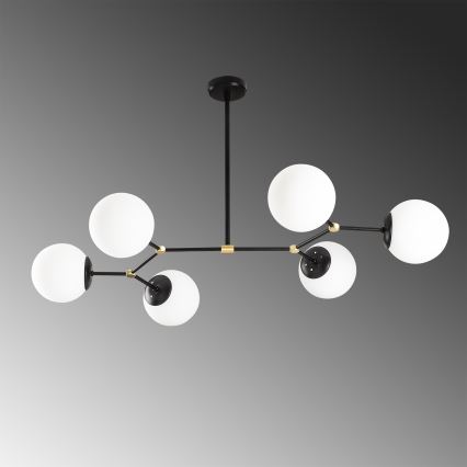 Lampadario su palo DAMAR 6xE27/40W/230V