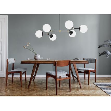 Lampadario su palo DAMAR 6xE27/40W/230V