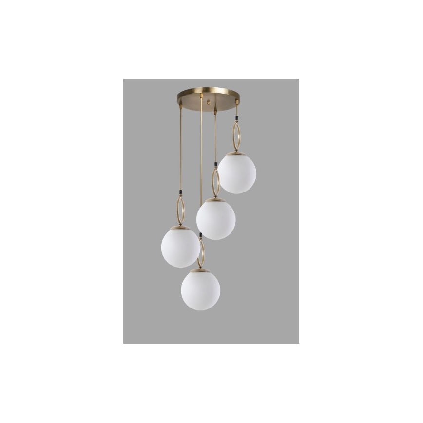 Lampadario su palo MORINO 4xE27/60W/230V