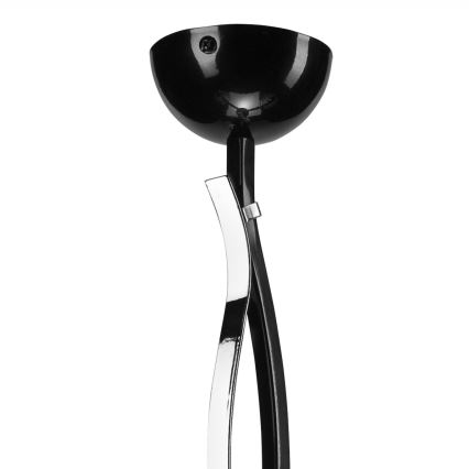 Lampadario su palo PAULA 5xE27/60W/230V nero
