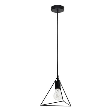 Lampadario TREKANT 1 1xE27/60W nero