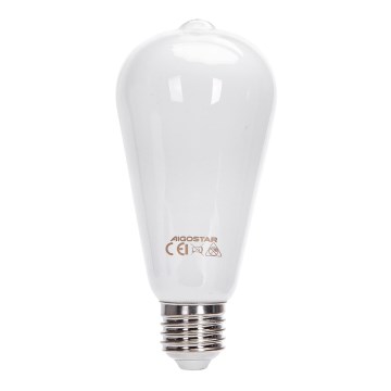Lampadina a LED ST64 E27/8W/230V 6500K - Aigostar