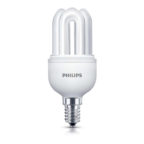 Lampadina a risparmio energetico Philips E14/8W/230V - GENIE