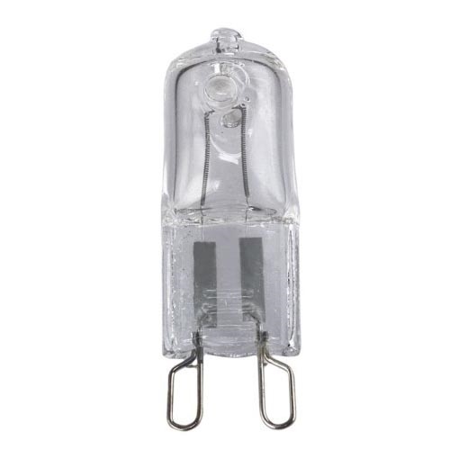 Lampadina alogena modello g9 220v 35w 420lm 4,4cm