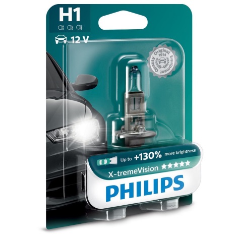 Lampadina Auto Philips X-TREME VISION 12258XVB1 H1 P14,5s/55W/12V