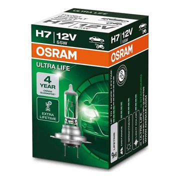 Lampadina auto ULTRA LIFE H7 PX26d/55W/12V - Osram