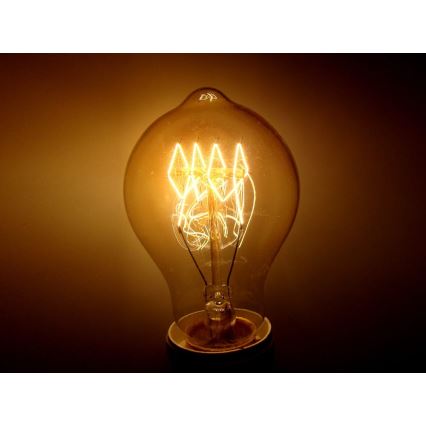 Lampadina decorativa dimmerabile per uso intensivo SCROBB A19 E27/60W/230V 2200K