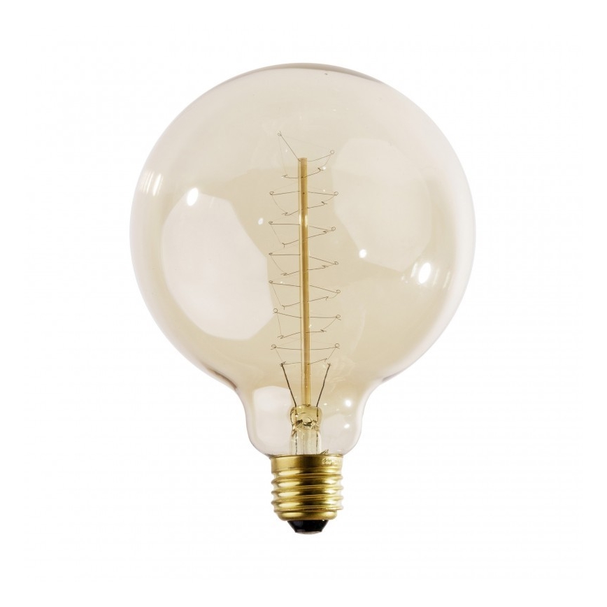 Lampadina decorativa dimmerabile per uso intensivo SELRED G125 E27/60W/230V 2200K