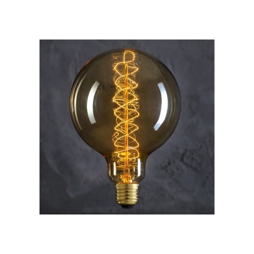 Lampadina decorativa dimmerabile per uso intensivo SELRED G125 E27/60W/230V 2200K