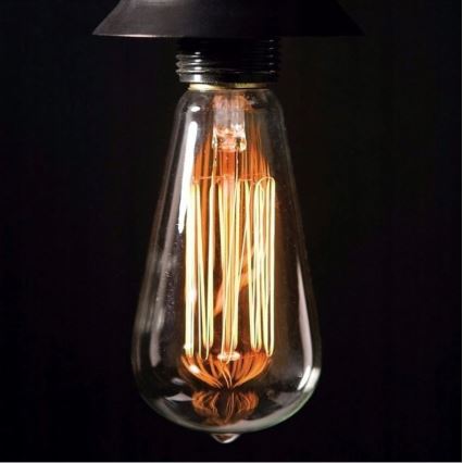 Lampadina decorativa dimmerabile  SELEBY ST64 E27/40W/230V 2200K