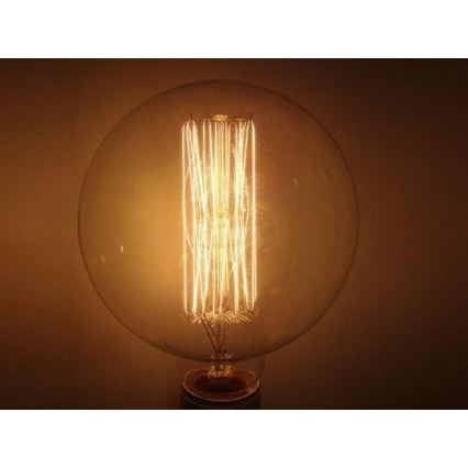 Lampadina decorativa industriale dimmerabile SELRED G125 E27/60W/230V 3000K 120 lm