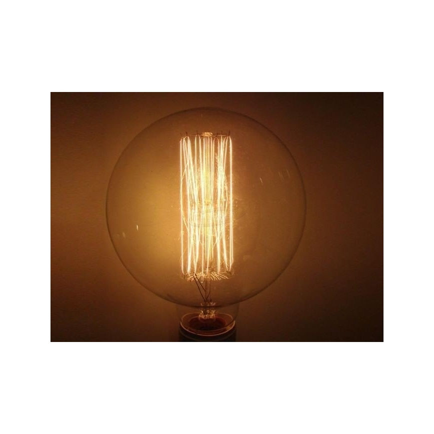 Lampadina decorativa industriale dimmerabile SELRED G125 E27/60W/230V 3000K 120 lm