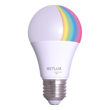 Lampadina dimmerabile LED RGBW A60 E27/9W/230V 2700-6500K Wi-Fi Tuya