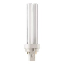 Lampadina fluorescente a risparmio energetico Philips MASTER G24D-2/18W/230V 2700K