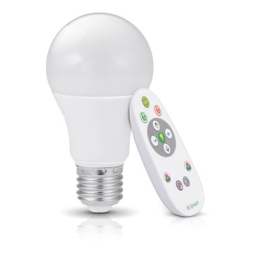 Lampadina GS dimmerabile LED RGB con telecomando E27/7W/230V
