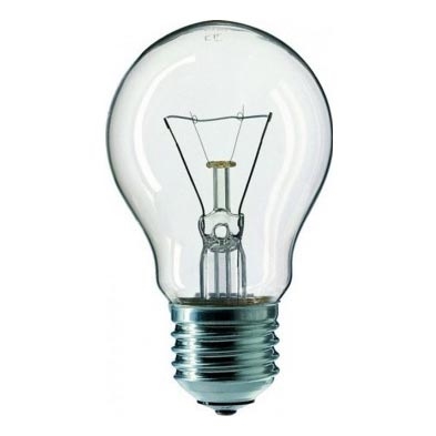 Lampadina industriale CLEAR E27/75W/240V