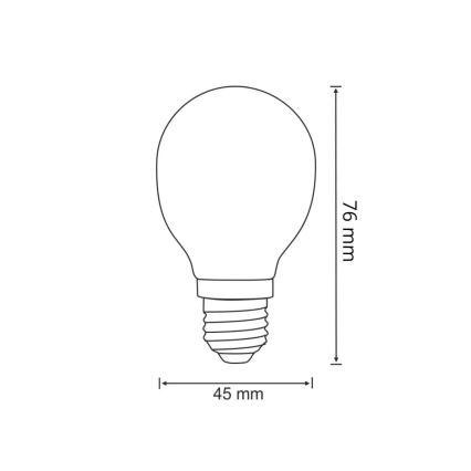 Lampadina LED 1xE27/2,5W/230V 3000K