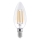 Lampadina LED a filamento C37 E14/6W/230V 3000K