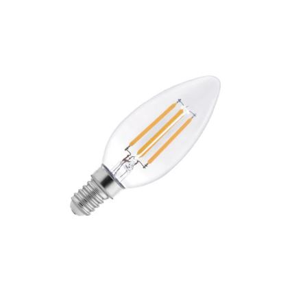 Lampadina LED a filamento C37 E14/6W/230V 4000K