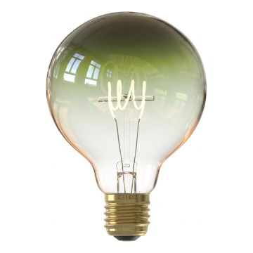 Lampadina LED a filamento dimmerabile G125 E27/4W/230V 1800K verde