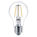 Lampadina LED a filamento Philips E27/4,3W/230V 4000K