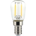 Lampadina LED a filamento ST26, attacco E14, 2W, 230V, 4000K