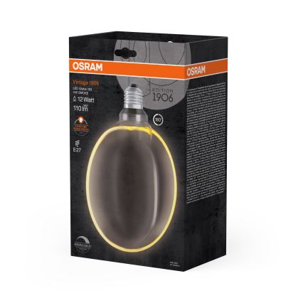 Lampadina LED dimmerabile a filamento vintage E27/4W/230V 1800K - Osram