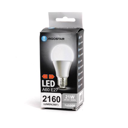 Lampadina LED A60 E27/21W/230V 6500K - Aigostar