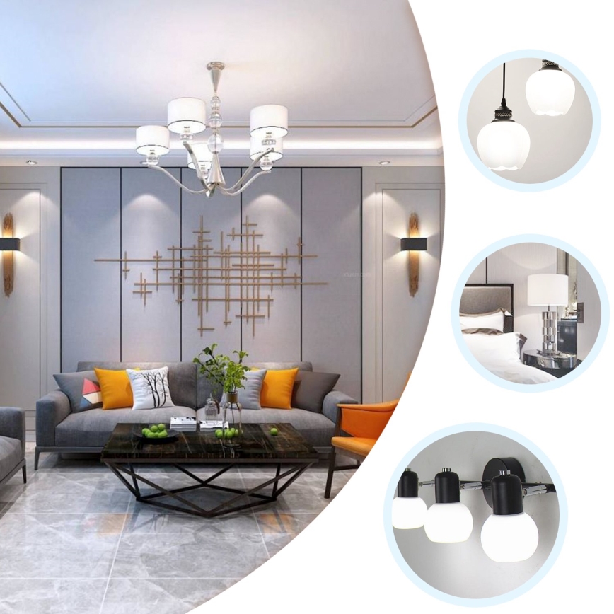 Lampadina LED A60 E27/24W/230V 6500K - Aigostar