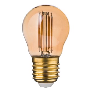 Lampadina LED AMBER G45 E27/4,5W/230V 2200K