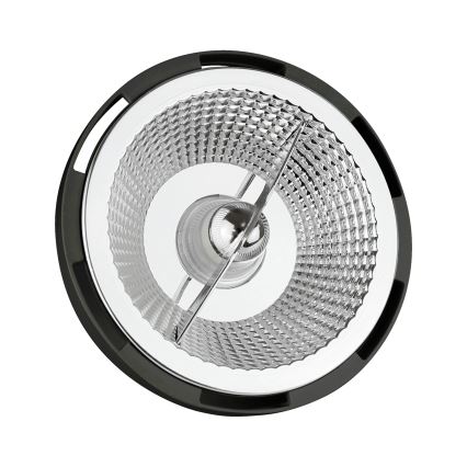 Lampadina LED AR111 GU10/12W/230V 3000K 15° nera
