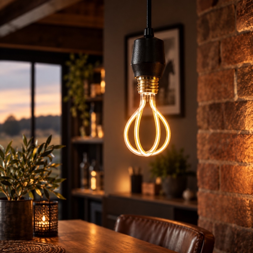 Lampadina LED BULB E27/8W/230V 2200K