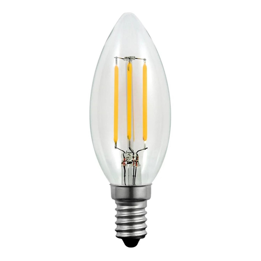 Lampadina LED C37 E14/4W/230V 3000K